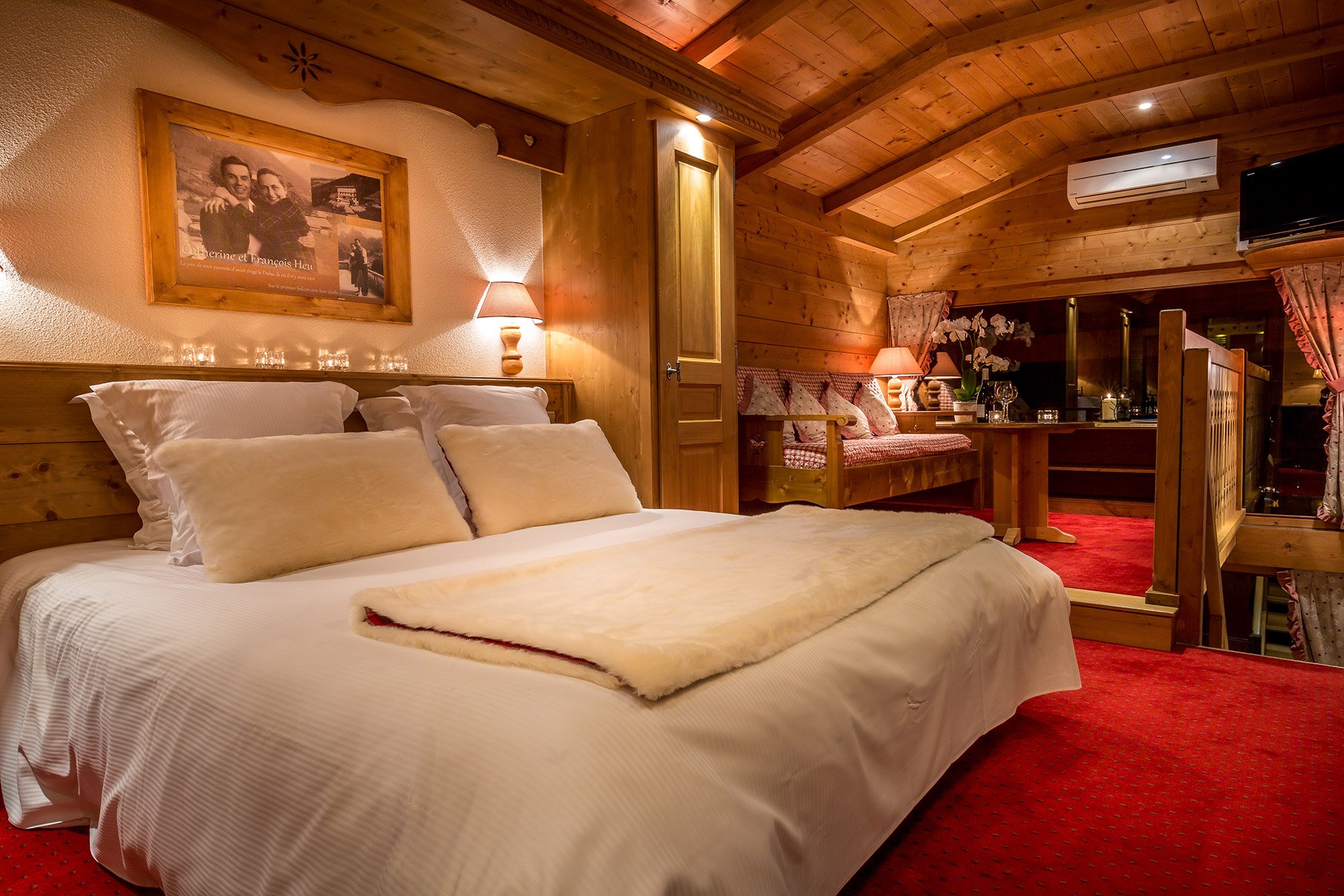Hotel & Spa Le Dahu Duplex Prestige Room