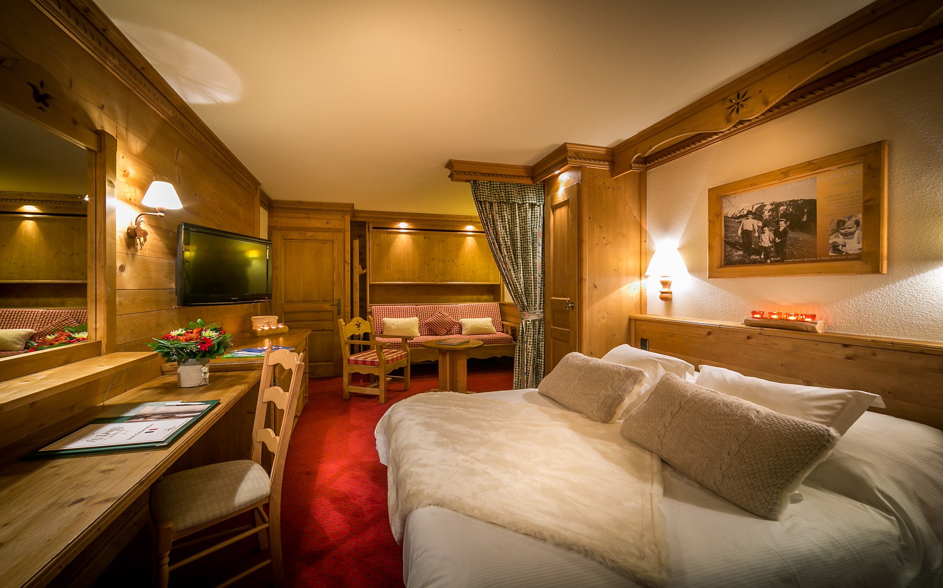 Hotel & Spa Le Dahu Charm Room